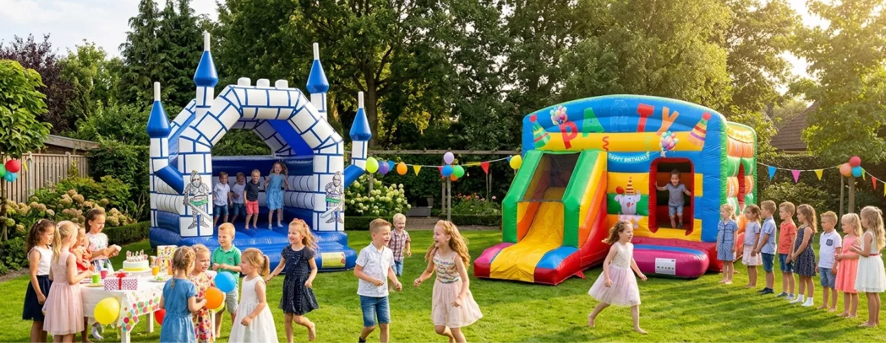 Verjaardag vieren met Springkussenverhuur Haarlem