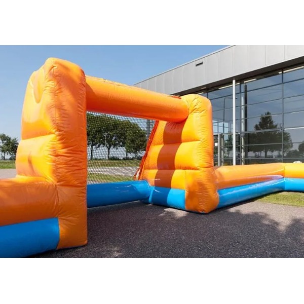 Voetbalveld / Voetbalboarding Oranje/Blauw